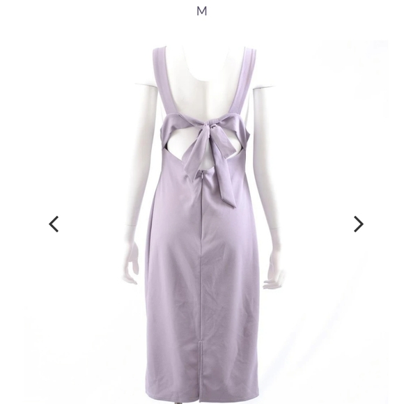 The Vanity Room Lilac Crepe sheath dress NWT - Picture 5 of 7